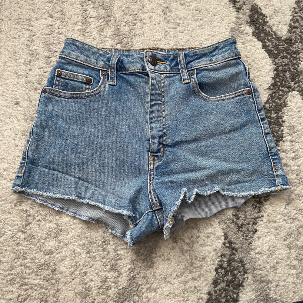 Aritzia Sunday Best Denim Shorts